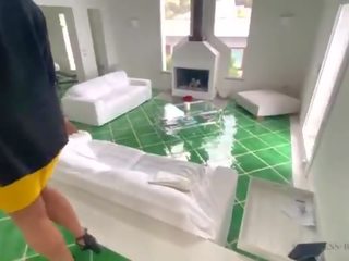 Excellent business woman gets fucked in several positions in a luxury villa - business-bitch